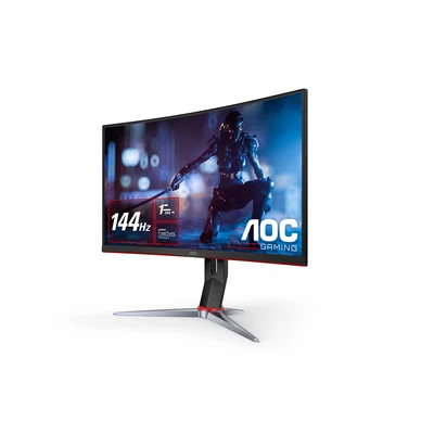 $347 • Buy AOC CQ27G2 27  144Hz QHD 1ms FreeSync VA Curved Gaming Monitor
