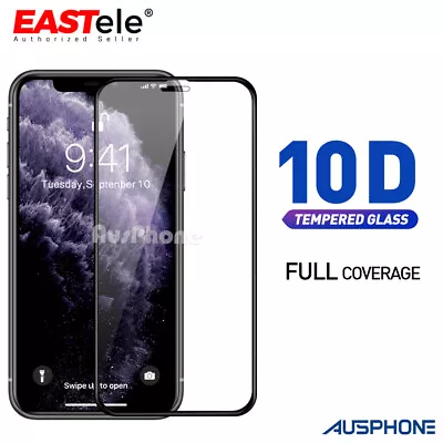 $7.95 • Buy For IPhone 12 11 Pro XS Max XR 8 7 Plus EASTele Tempered Glass Screen Protector