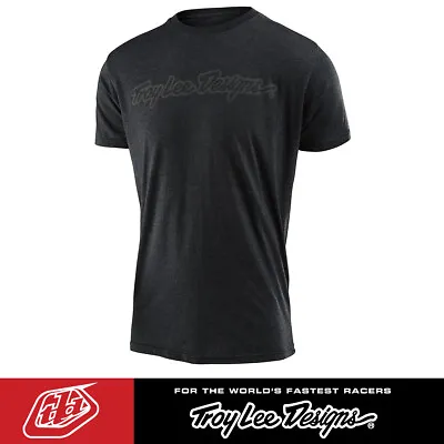 Troy Lee Designs Signature Charcoal T-Shirt -MTB & MX - Mens TLD Tee • $24.89