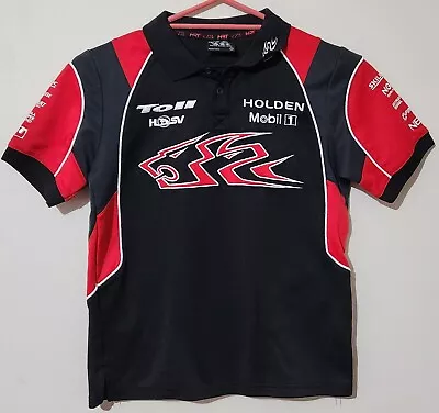 Holden Racing Team Polo Shirt Sz 10 Kids Holden Official Merchandise Preowned • $22