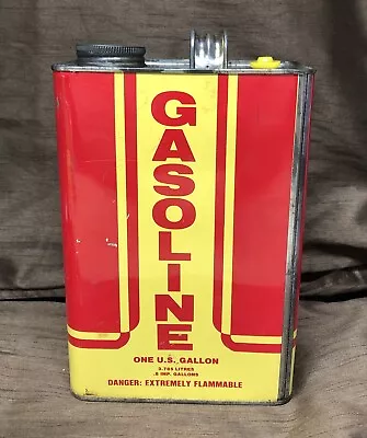 Vintage  Atlantic Gas Co.  1 Gal Metal Gas Can • $24.99