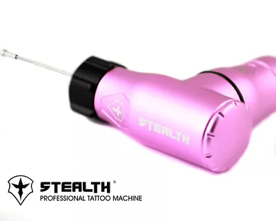 STEALTH HELLFIRE Cartridge Needle Tattoo Machine Rotary Motor Liner Shader PINK • $79.99