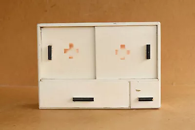 Vintage Furniture Antique Medical Cabinet Box First Aid Cupboard Tag Retro 1960s • $129.90