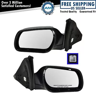 Power Side View Mirror Left LH & Right RH Pair Set For 04-09 Mazda 3 Mazda3 • $70.33