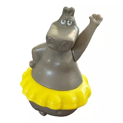 McDonalds Happy Meal Toy 2012 Madagascar ￼Gloria Yellow Tutu Dancing Hippo • $1.99