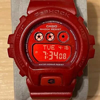 Casio G-Shock GMD-S6900SM-4 Red Out Metallic Mens Womens Digital Watch GMDS 6900 • $64.99