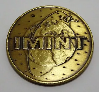 Imint Imagery Intelligence Nro Usaf Satellite Mission Space Bronze Coin • $40.99