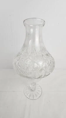 $35.99 • Buy Glass Candle Holder & Cover - Clear