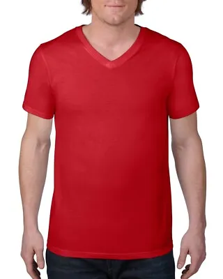 $5.56 • Buy AN206 Gildan 982 Adult Lightweight V-Neck T-Shirt