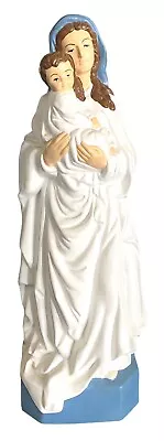 Madonna And Child Statue 13.5 Inch High • $22.50