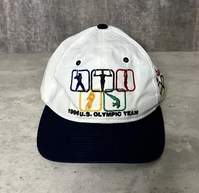 VTG 1996 Team USA Olympics Embroidered Hat Snapback Cap • $22