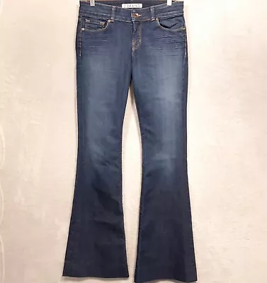 J Brand Womans Love Story Bell Bottom Jeans 29x34/Blue/Darkvint/Flared/722C042 • $74.85