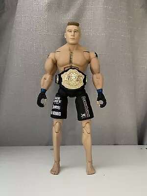 UFC Brock Lesnar Deluxe Figure WWE Wrestling The Beast Jakks MMA • £60