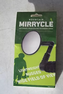 Mirrycle Bar End Rear View Mirror 3  Convex Lens Fits Mountain Commuter Bikes • $15.99