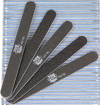 (50pcs) Professional Nail Files Grit 100/180 • $16.99