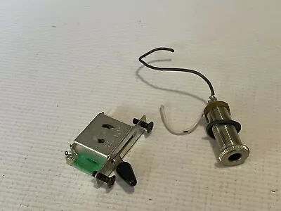 2000's Ibanez S470DX S Series Guitar Factory Selector Switch & Barrel Input Jack • $14.99