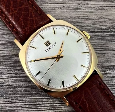 1968 Tissot 9ct Gold (Manual Wind) Vintage Watch • £375