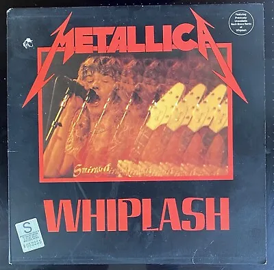Metallica - Whiplash 12'' Vinyl Single  Us Press 1984 Mrs-04 Megaforce Records • £99.99