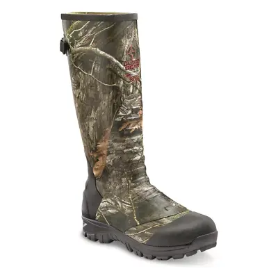 New Men's Ankle Fit Insulated Rubber Hunting Boots 800-gram Mossy Oak Rain Snow • $92.53