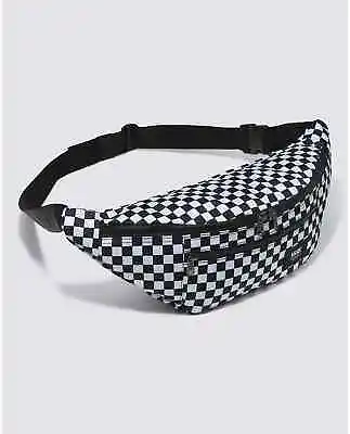 VANS Ward CROSSBODY BAG Cross Body Pack Checkerboard Checker Black White NEW O • $28.99