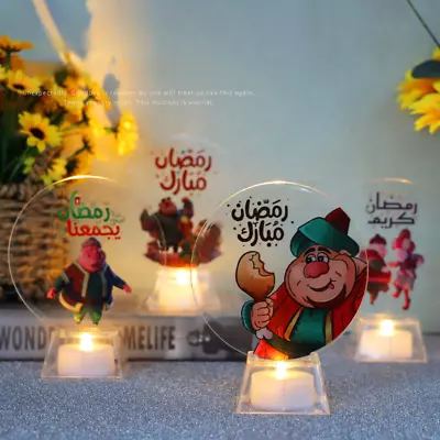 Ramadan Home Decorations 2024 LED Candle Night Light Ornaments CZ • $9.61