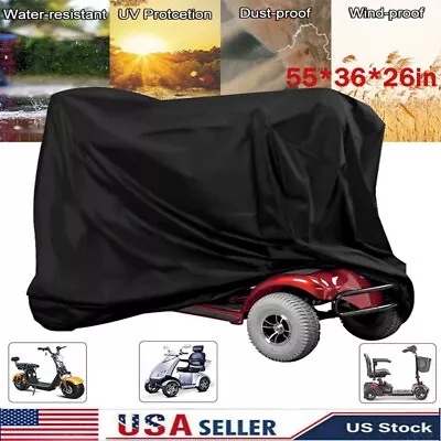 Mobility Storage Scooter Waterproof Cover Heavy Duty Lightweight Rain Protector • $15.99