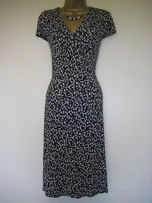 £24.99 • Buy Brora Black Patterned Dress Size 12