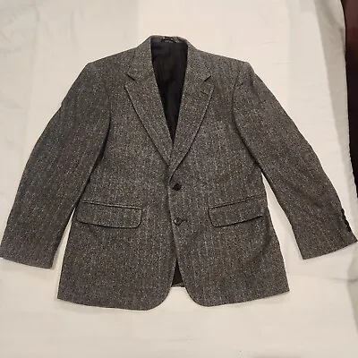 $39.99 • Buy Robert Stock Mens Blazer Sport Coat Two Button Casual Jacket 40R Tweed Suits VTG