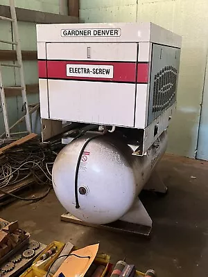 $5000 • Buy Gardner Denver Air Compressor. Electra-Screw 20HP 100PSI 460V, 230V