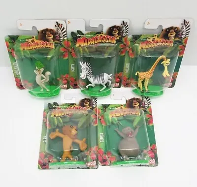 MADAGASCAR Micro Mini Action Figure Mattel Cake Topper YOU CHOOSE • $3.59