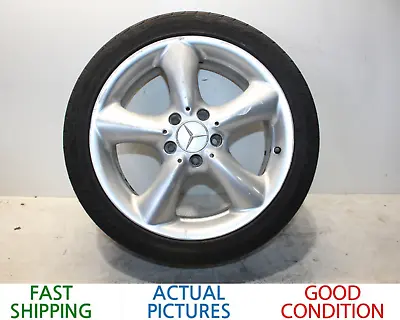 06-07 Mercedes C230 C350 Front Alloy Wheel Rim W/ Tire 225/45r17 Oem • $214.95