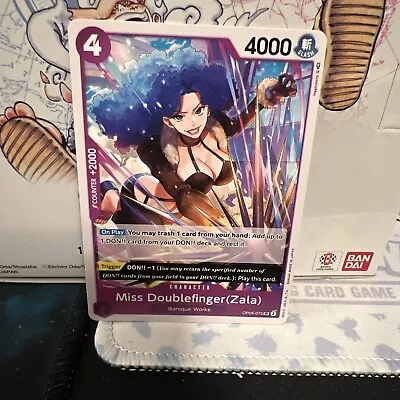 ONE PIECE Card Game OP05-073 Miss Doublefinger (Zala) UC OP05 • $1.65