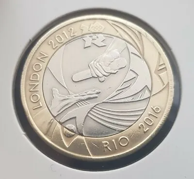 LONDON 2012 TO RIO 2016 Olympics Games HANDOVER 2pound Coinin Great Condition  • £4.20