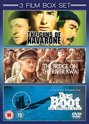 £3.47 • Buy The Bridge On River Kwai Das Boot Guns Of Navarone DVD