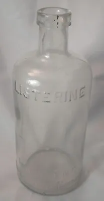 Vintage Listerine Mouth Wash Lambert Pharmacutical Clear Glass No Box • $6.50