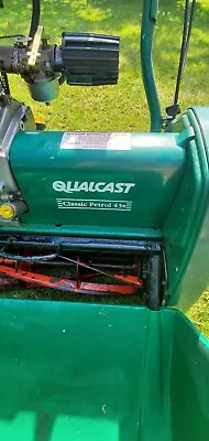 £260 • Buy Serviced Qualcast Suffolk Punch 43s Self Propelled Petrol Cylinder Lawnmower 