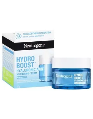 * Neutrogena Hydro Boost Hyaluronic Acid Nourishing Gel Cream 50g • $34.54