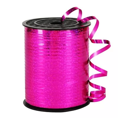 Shiny Rose Red Ribbon3/16 Inch X 500 Yards Metallic Rose Curling Ribbon For N... • $15.02