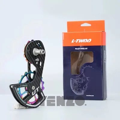 LTWOO Ceramics/Steel Oversized Pulley Wheel Rear Derailleur Shimano UT/DA/105 • $53.89