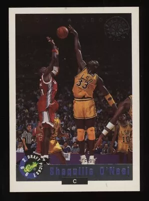 1992 Shaquille O'Neal Classic Draft Pick Gold Rookie Rc /56000 *NICE* HOF • $9.99