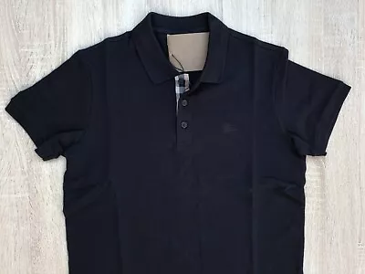 New Polo Shirt Men's Burberry Cotton  Casual Shirt Button Down Regular US Size • $129