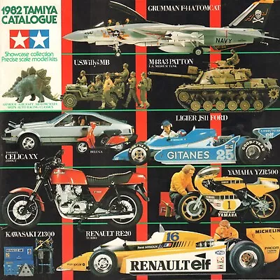 Electronic Publication (PDF) Tamiya Catalogue From 1982 • £2.75