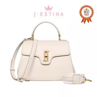 [J.ESTINA] LODE MD Satchel Ivory (JHNCHD3BS950IV980) Korean Brand • $259