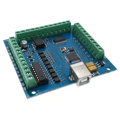 CNC Breakout Board USB MACH3 Engraving Machines 4 Axis Stepper Motion Controller • $35.69