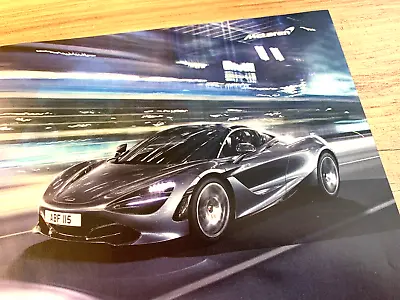 Mclaren 720s Super Series -  Frameable Wall Art Original Car Advert • £11.50