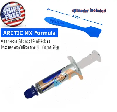 $2.89 • Buy Heatsink Compound Paste Syringe High Performance Silver Thermal Grease CPU 