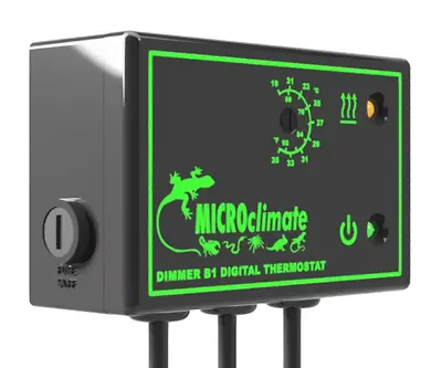£51.99 • Buy Microclimate B1 Dimmer Reptile Thermostat 600w Black