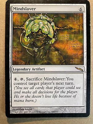 MTG 1x Mindslaver Mirrodin Modern Magic The Gathering Card X1 MP • $5.50