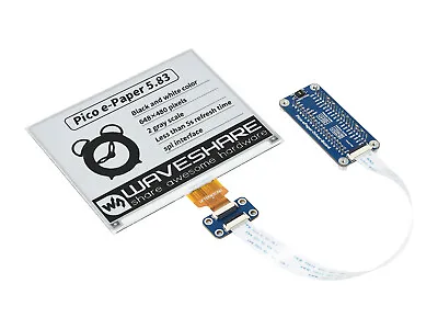 Waveshare 5.83inch E-Paper E-Ink Display Module For Raspberry Pi Pico 648×480 • $47.13