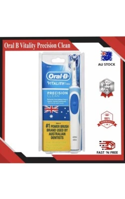 $23.97 • Buy Oral B Vitality Precision Clean Rechargeable Electric Toothbrush + 2 Refills NEW